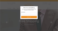 Desktop Screenshot of bergbergstore.com